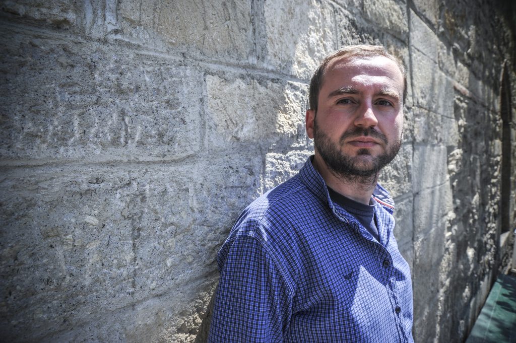Albert Berisha, 29, is appealing his sentence for terrorism. Photo: Atdhe Mulla.