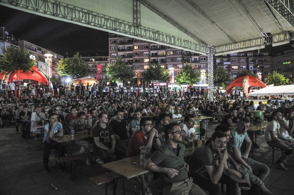Football fever in the city Prishtina Insight Prishtina Insight