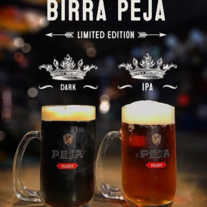 Birra Peja advertises the limited edition Dark and IPA. | Photo: Facebook