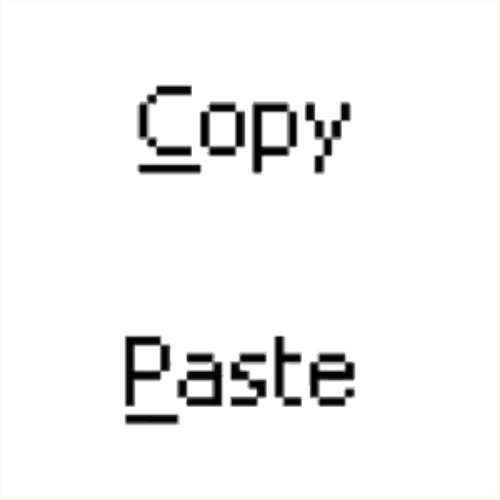 copyq paste