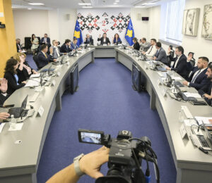 Kosovo government during the meeting on Wednesday, August 28, 2024. Photo: Kosovo PM Office