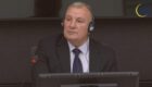 Shukri Buja testifying in court on Wednesday, November 6, 2024. Photo: Livestream/Kosovo Specialist Chambers