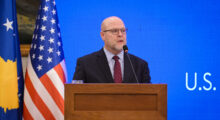 Jeffrey Hovenier, the US Ambassador to Kosovo. Photo: Hovenier's official account on X.