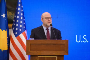 Jeffrey Hovenier, the US Ambassador to Kosovo. Photo: Hovenier's official account on X.