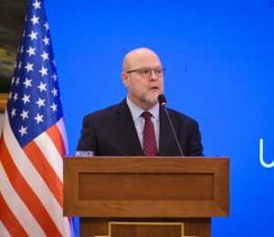 Jeffrey Hovenier, the US Ambassador to Kosovo. Photo: Hovenier's official account on X.