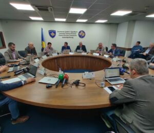 Kosovo’s Central Election Commission meeting on Dec 23, 2024. Photo: BIRN