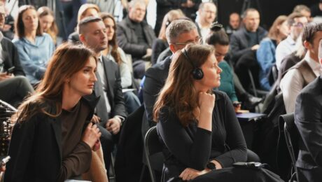 Presentation of BIRN report "Challenges of Rehabilitation, Reintegration, and Deradicalisation Programs in Kosovo," at 'Reporting House' in Prishtina, February 27,2025. Photo: BIRN