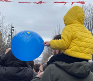 Citizens celebrate the 17th anniversary of Kosovo's independence in the squares of Prishtina, February 17, 2025. Photo: Prishtina Insight