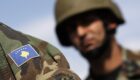 The Kosovo flag is seen in the uniform of a member of the Kosovo Security Force (KSF) during a ceremony in Pristina, Kosovo, August 18, 2009. Photo: EPA/VALDRIN XHEMAJ