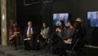 Debate on the role of home – schools in Kosovo during the 90s at Reporting House, on March 7, 2025. Photo: BIRN"