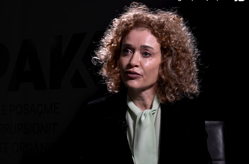 Doloreza Musabelliu, prosecutor at Albania’s Special Anti-Corruption and Organised Crime Structure, SPAK. Photo: BIRN