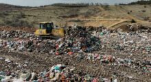 The landfill in the village of Velekince in Gjilan. Photo: BIRN/Denis Slovinja