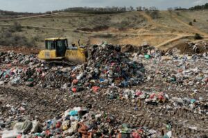 The landfill in the village of Velekince in Gjilan. Photo: BIRN/Denis Slovinja