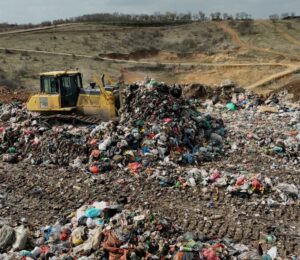 The landfill in the village of Velekince in Gjilan. Photo: BIRN/Denis Slovinja