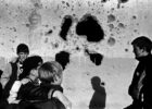 Young boys stand in front of the ruins of Adem Jashari's house, destroyed by Serbian forces in Prekaz. Photo: Joakim Roos