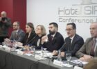 The launch of the report ‘Breaking the Silence: Justice for War Victims?’, by the Humanitarian Law Centre Kosovo, HLCK, in Pristina, Kosovo, April 4, 2025. Photo: HLC Kosovo