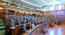 Session of the new Kosovo parliament on April 17, 2025. Photo: BIRN