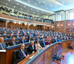 Session of the new Kosovo parliament on April 17, 2025. Photo: BIRN