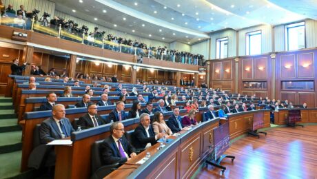 Session of the new Kosovo parliament on April 17, 2025. Photo: BIRN