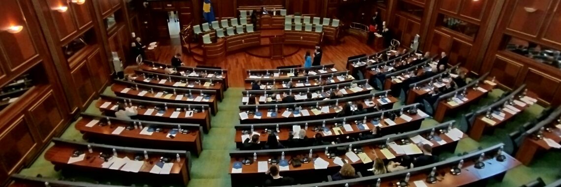 Session of the new Kosovo parliament on April 25, 2025. Photo: BIRN