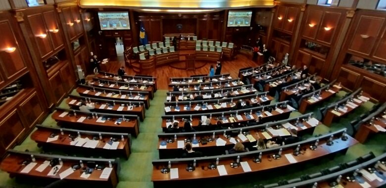 Session of the new Kosovo parliament on April 25, 2025. Photo: BIRN