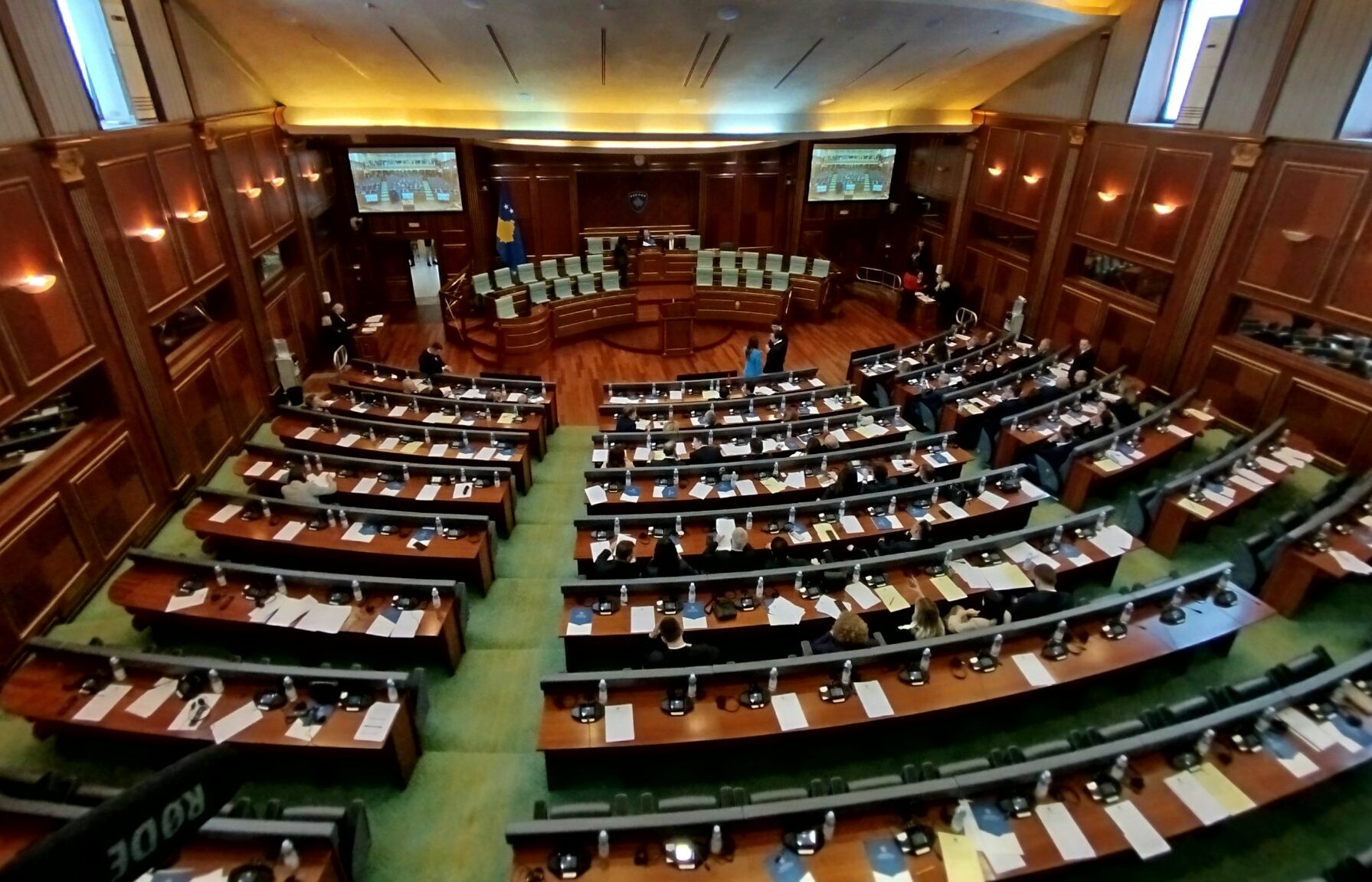 Session of the new Kosovo parliament on April 25, 2025. Photo: BIRN