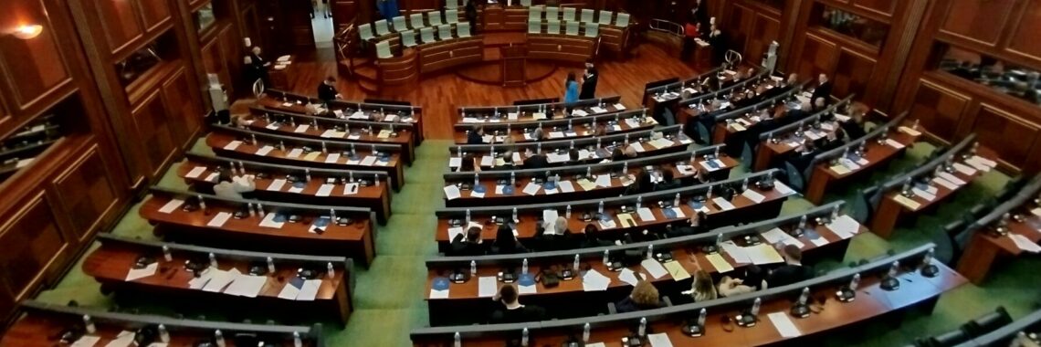 Session of the new Kosovo parliament on April 25, 2025. Photo: BIRN