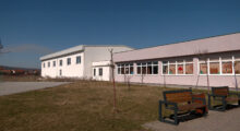 The Sports Hall in the village of Pomozotin, Fushë Kosovë/Kosova Polje Municipality. Photo: BIRN