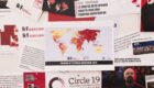 A world map showing the state of press freedom in 2025 is displayed at the headquarters of the NGO Reporters Without Borders in Paris, France. EPA-EFE/TERESA SUAREZ