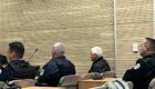 Court hearing against Gavrilo Milosavljevic on April 10, 2025. Photo: BIRN