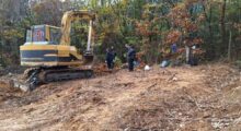 Excavations for missing persons during the Kosovo war, in Prekaz, Ferizaj, November 20, 2023. Photo: Kosovo Government Commission on Missing Persons/Facebook