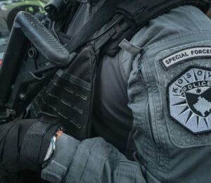 Kosovo Police raid operation in several regions against drug trafficking and money laundering on May 3, 2025. Photo: BIRN.