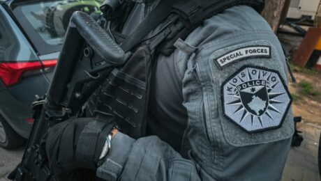 Kosovo Police raid operation in several regions against drug trafficking and money laundering on May 3, 2025. Photo: BIRN.