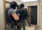 Kosovo Police conduct raid operation in several regions targeting drug trafficking and money laundering on May 3, 2025. Photo: BIRN