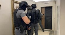 Kosovo Police conduct raid operation in several regions targeting drug trafficking and money laundering on May 3, 2025. Photo: BIRN