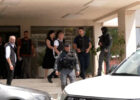 Prishtina Basic Prosecution's operation at the Kosovo Archives and the Cadastre Agency on July 16, 2025.