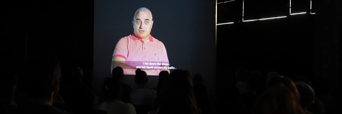 Screening of the documentary ‘Shadow of the War’ on July 3, 2025 in Pristina. Photo: BIRN.