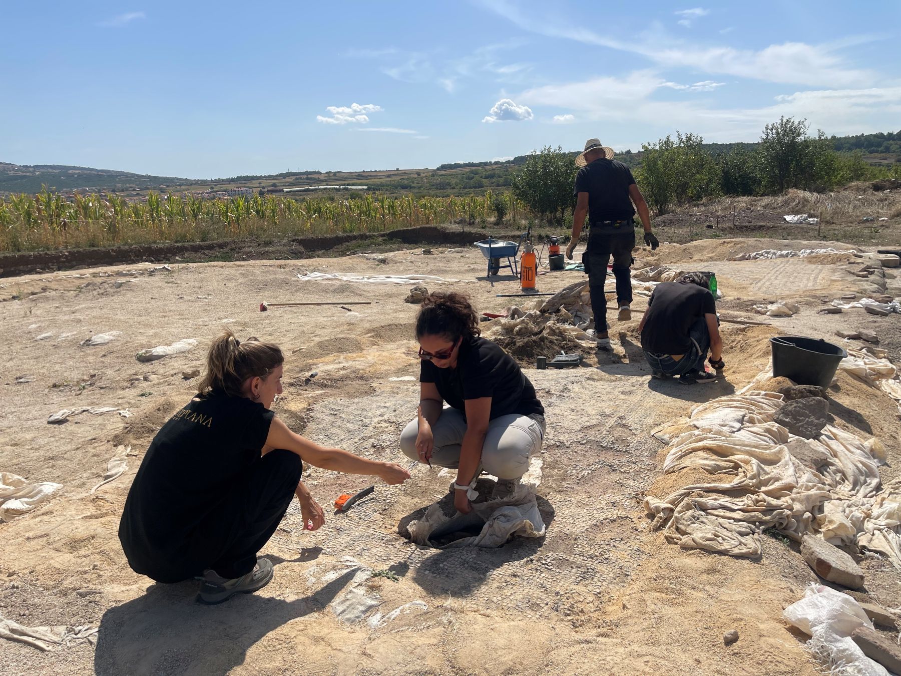 Excavations at Ulpiana Archeological Park. Photo: BIRN/Ardita Zeqiri
