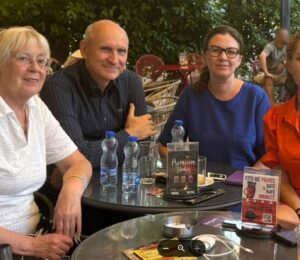 Ukrainian journalists who participate in the Journalists-in-Residence programme in Kosovo. Photo: BIRN