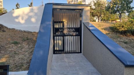 Underground shelter in the Ulpiana neighbourhood of Prishtina transformed into a space for creativity. Photo: BIRN