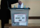 Illustration. A Kosovo citizen votes in the February 2025 parliamentary elections. Photo: BIRN/Denis Sllovinja