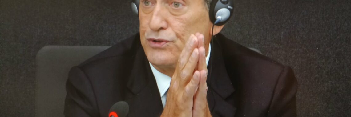 James Rubin in court on Monday. Photo: BIRN.