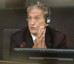 James Rubin in court on Monday. Photo: BIRN.