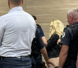 Jelena Djukanovic in the courtroom on September 16, 2025. Photo: BIRN