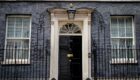 The entrance to the British prime minister's official residence, 10 Downing Street, in London, Britain. Photo: EPA/TOLGA AKMEN