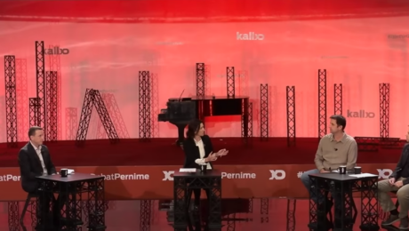 Discussion panel on 'Disinformation 'role in Kosovo Election Campaign' in Debat Përnime TV Programme on October 13, 2025. Photo: BIRN