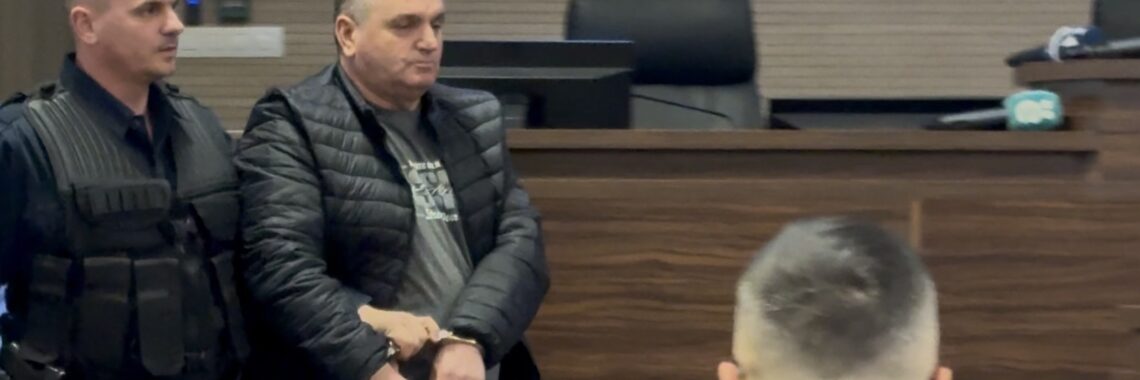 Muhamet Alidemaj in court, February 2, 2026. Photo: BIRN