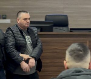 Muhamet Alidemaj in court, February 2, 2026. Photo: BIRN