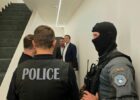 The Kosovo police during an operation where three suspects of financing terrorism were arrested, June 9, 2026. Photo: Kosovo Prosecution