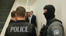 The Kosovo police during an operation where three suspects of financing terrorism were arrested, June 9, 2026. Photo: Kosovo Prosecution